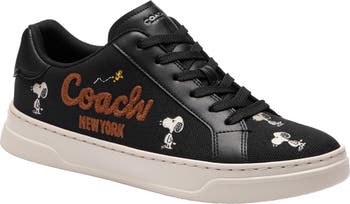 関税込【COACH×PEANUTS 】 High Sneakers with Snoopy Print COACH x Peanuts Snoopy High Line Sneaker (Women) | Nordstrom