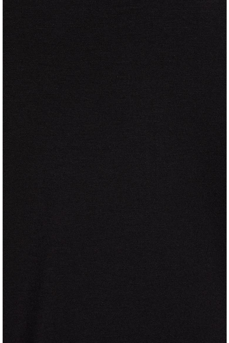 Flutter Sleeve Tee, Alternate, color, BLACK