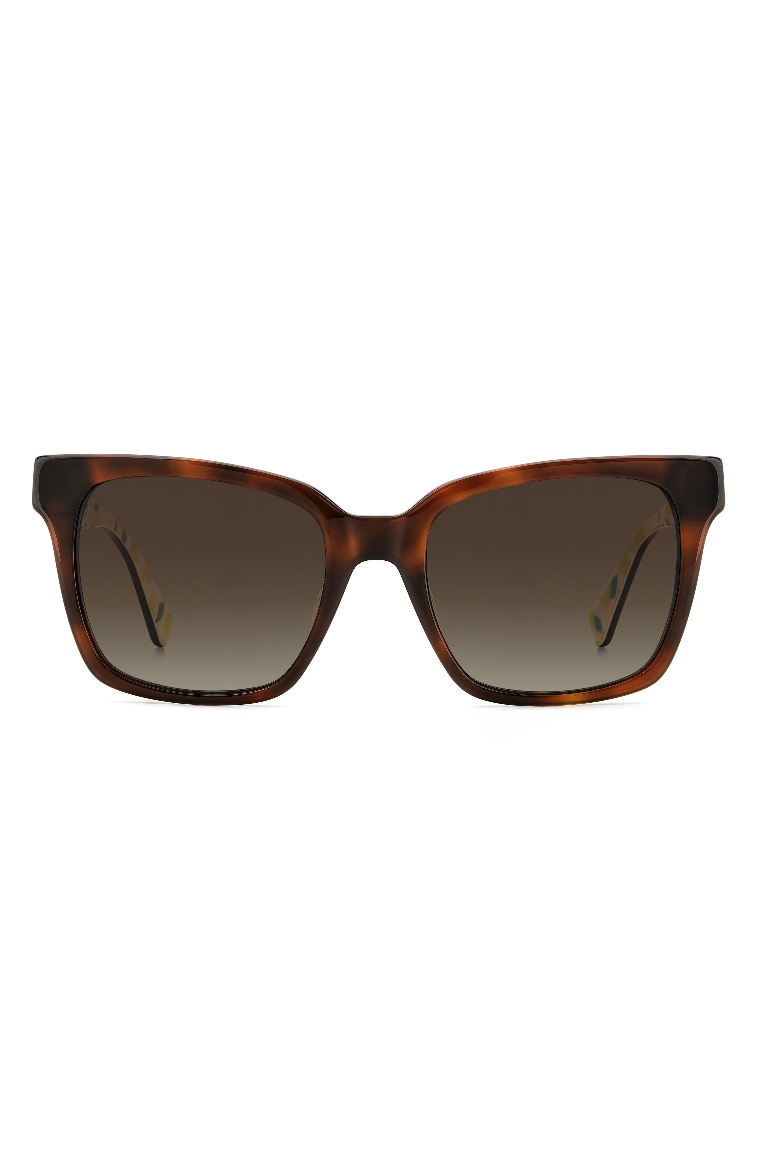 harlow gs 55mm gradient polarized square sunglasses