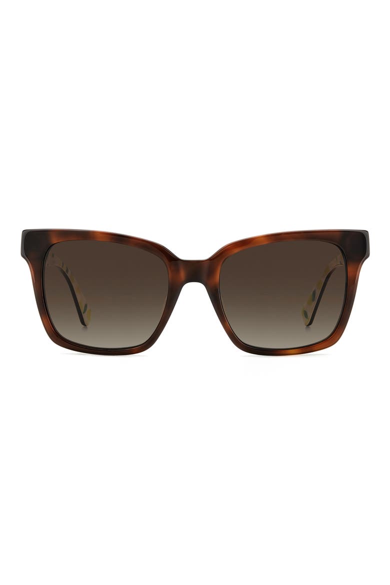 harlow gs 55mm gradient polarized square sunglasses, Main, color, 0086-HA