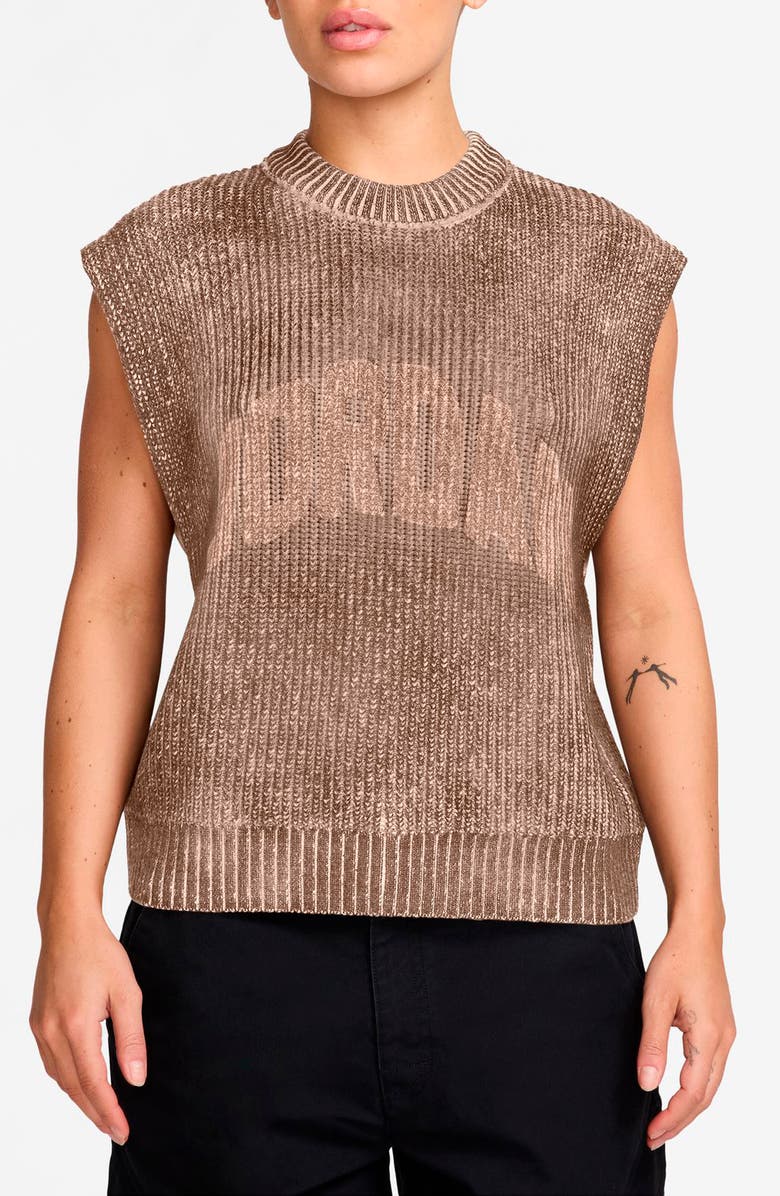 Jordan GFX Flight Sleeveless Graphic Sweater, Main, color, Hemp