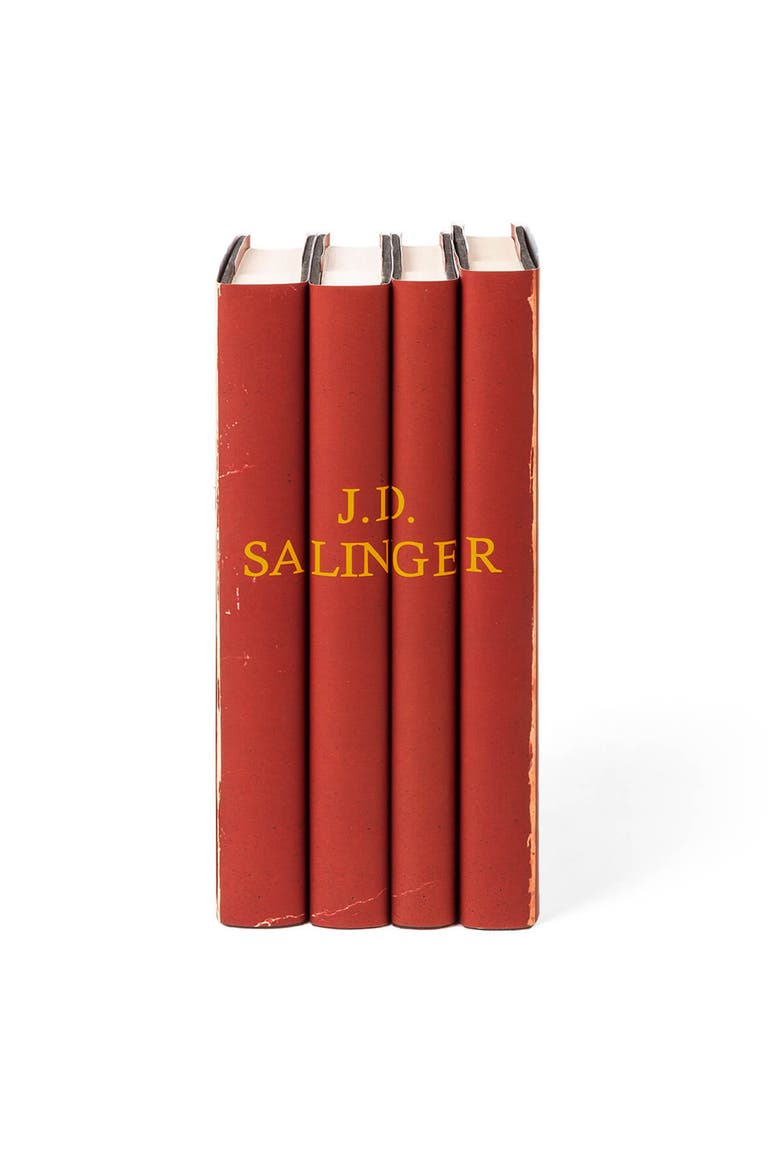 J.D. Salinger Book Set, Main, color, Red