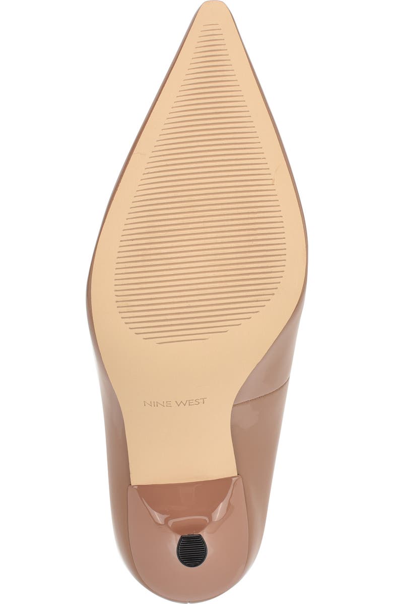 Nine West Jamiey Pointed Toe Pump, Alternate, color, Medium Natural