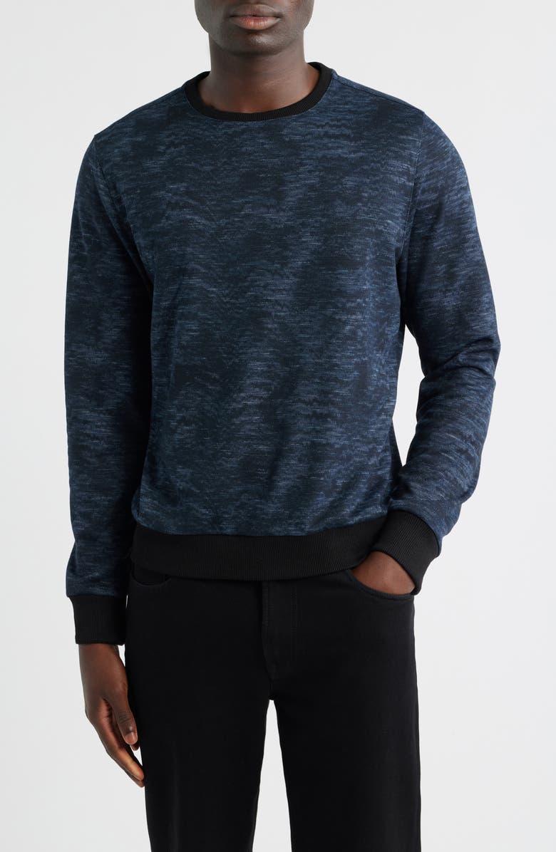 Robert Barakett Ellis Pullover, Main, color, Midnight