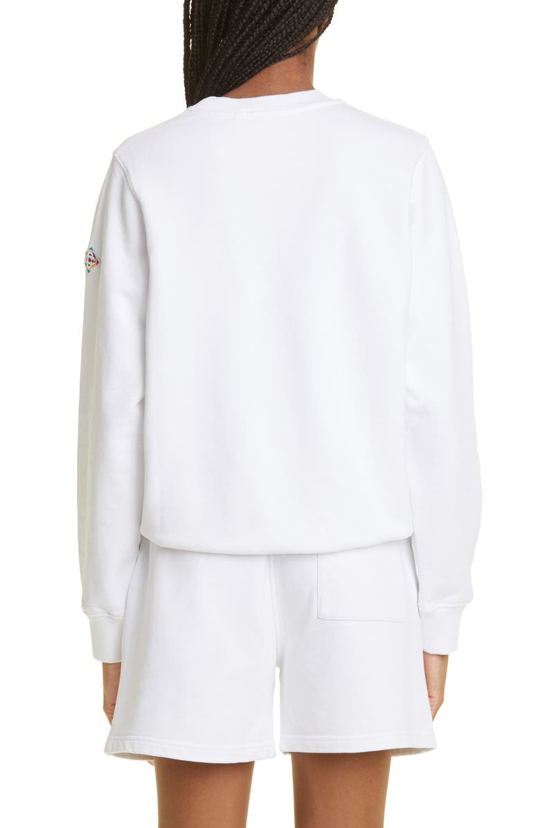 Casablanca Casa Organic Cotton Sweatshirt, Alternate, color, 