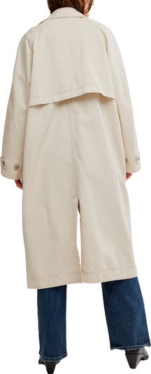 Perry Washed Cotton Trench Coat