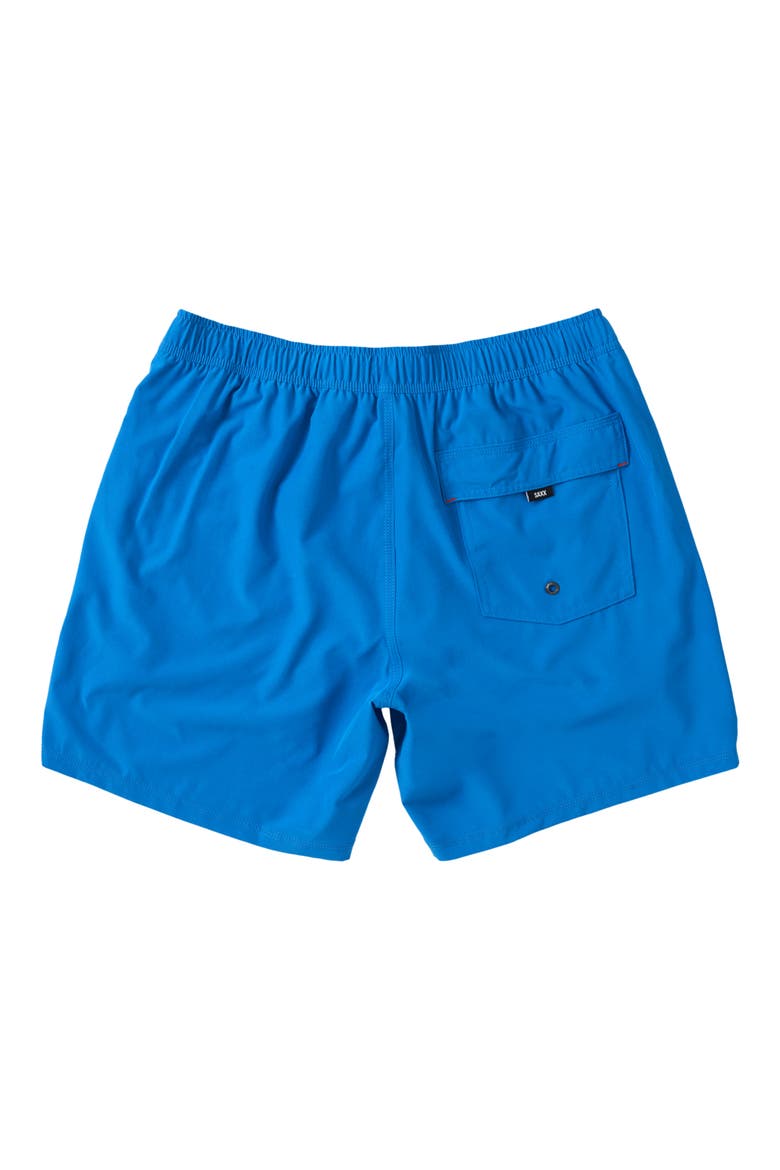 Oh Buoy 2N1 7-Inch Volley Swim Trunks, Alternate, color, BOLD BLUE