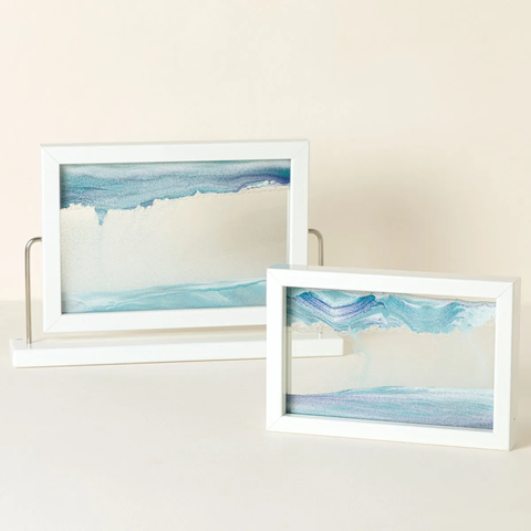 Ocean Sand Art by Pitkin Stearns