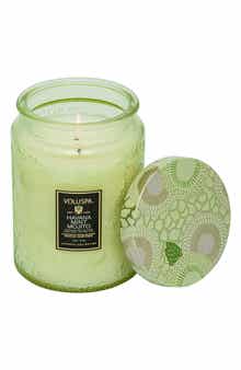 Voluspa Mint Mojito Large Glass Jar Candle