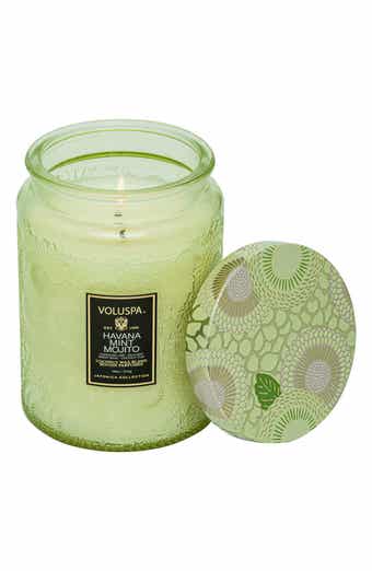 Voluspa Mint Mojito Large Glass Jar Candle