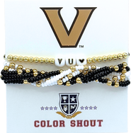 Color Shout Vanderbilt Lucky 7 Bracelet Set