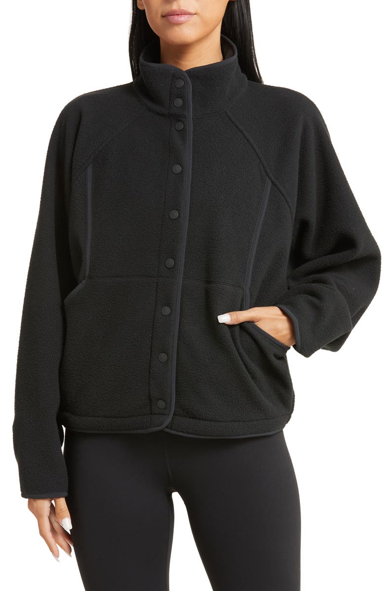 Outdoor Voices RecFleece Snap Jacket, Alternate, color,