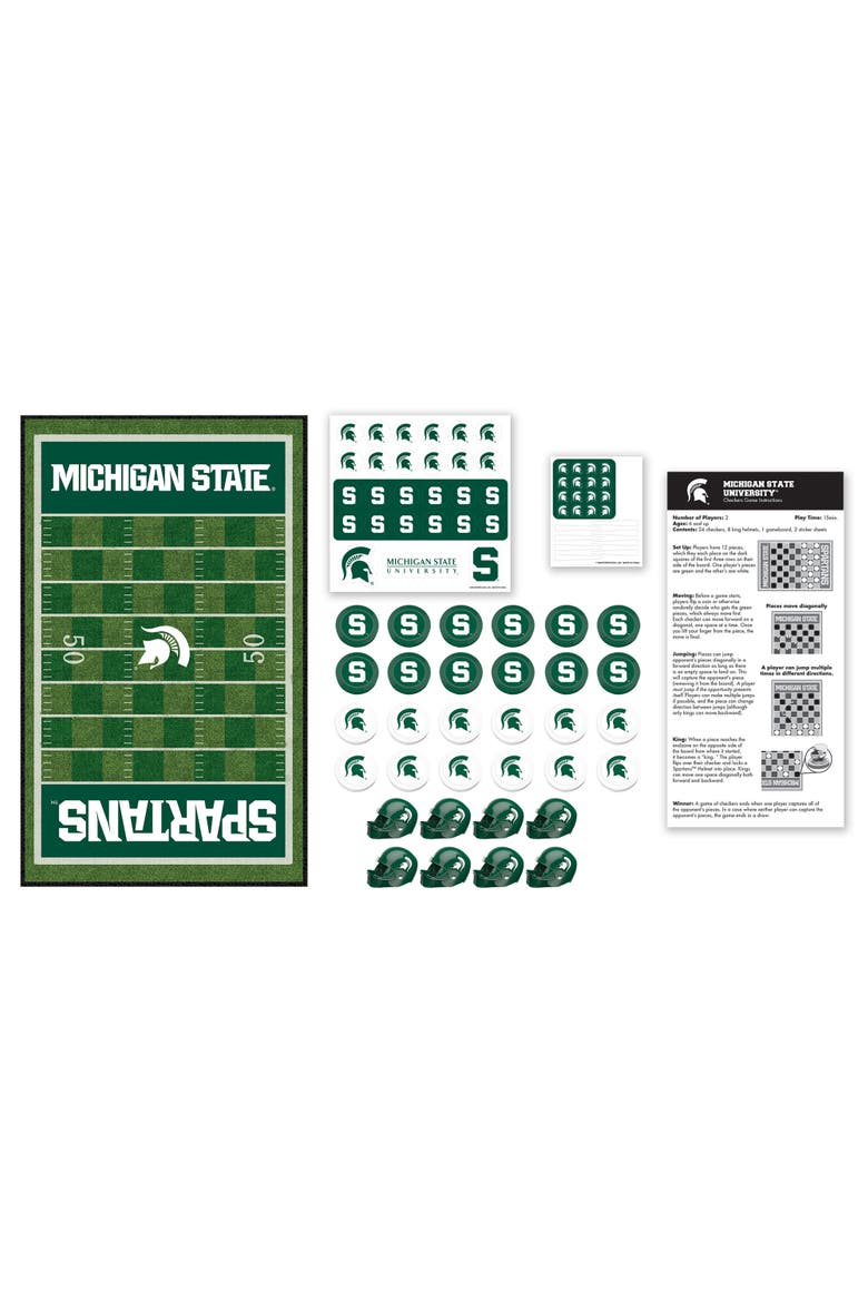 Michigan State Spartans Checkers, Alternate, color, Multicolor