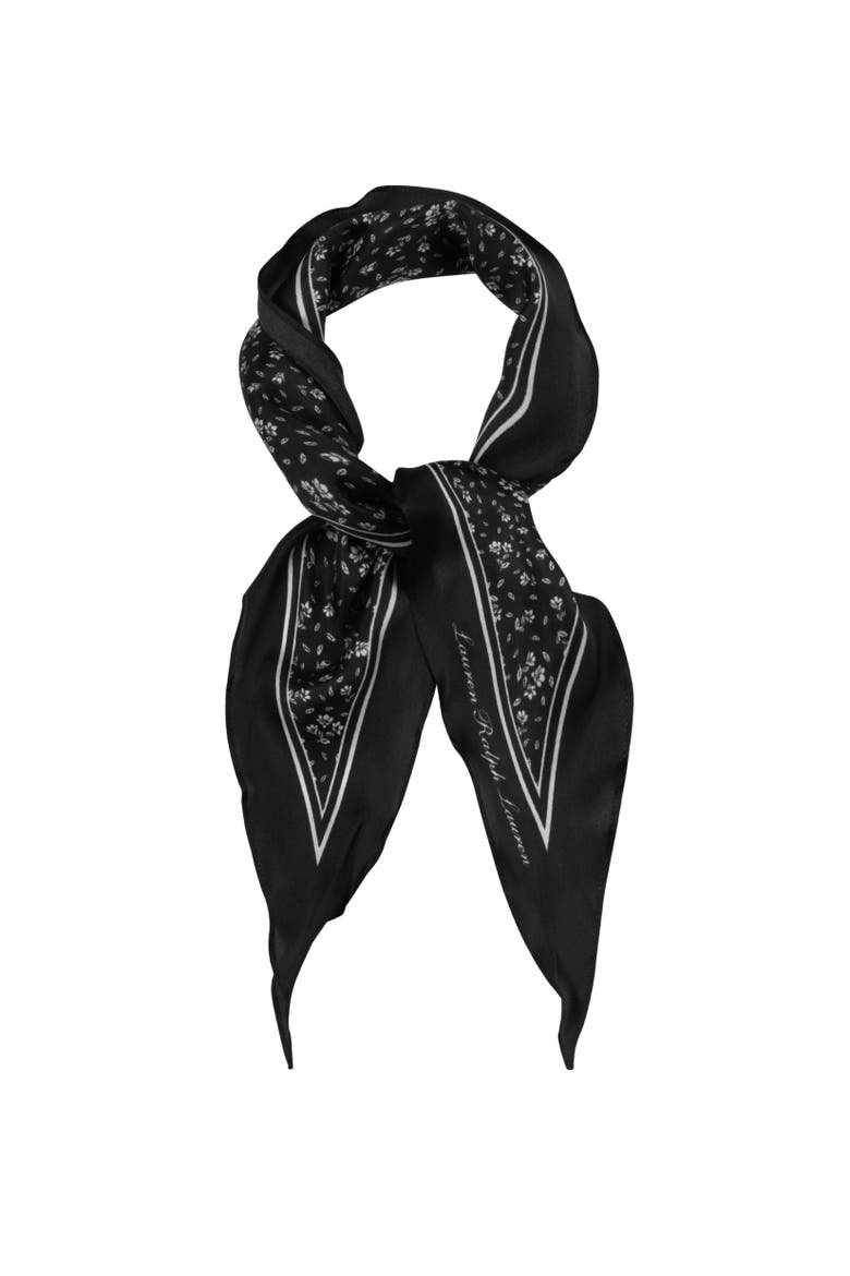 Charming Floral Small Diamond, Main, color, Black