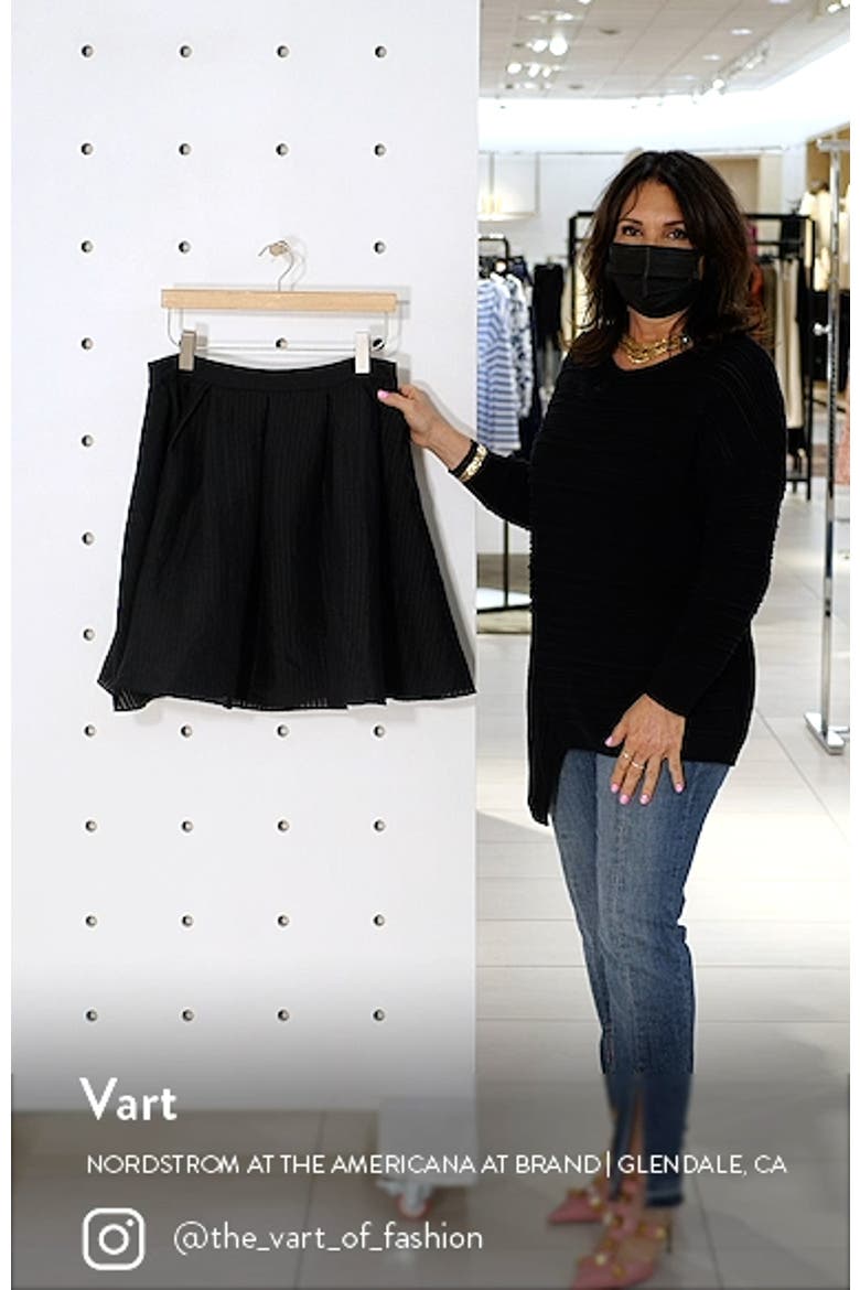 Box Pleat Skater Skirt video