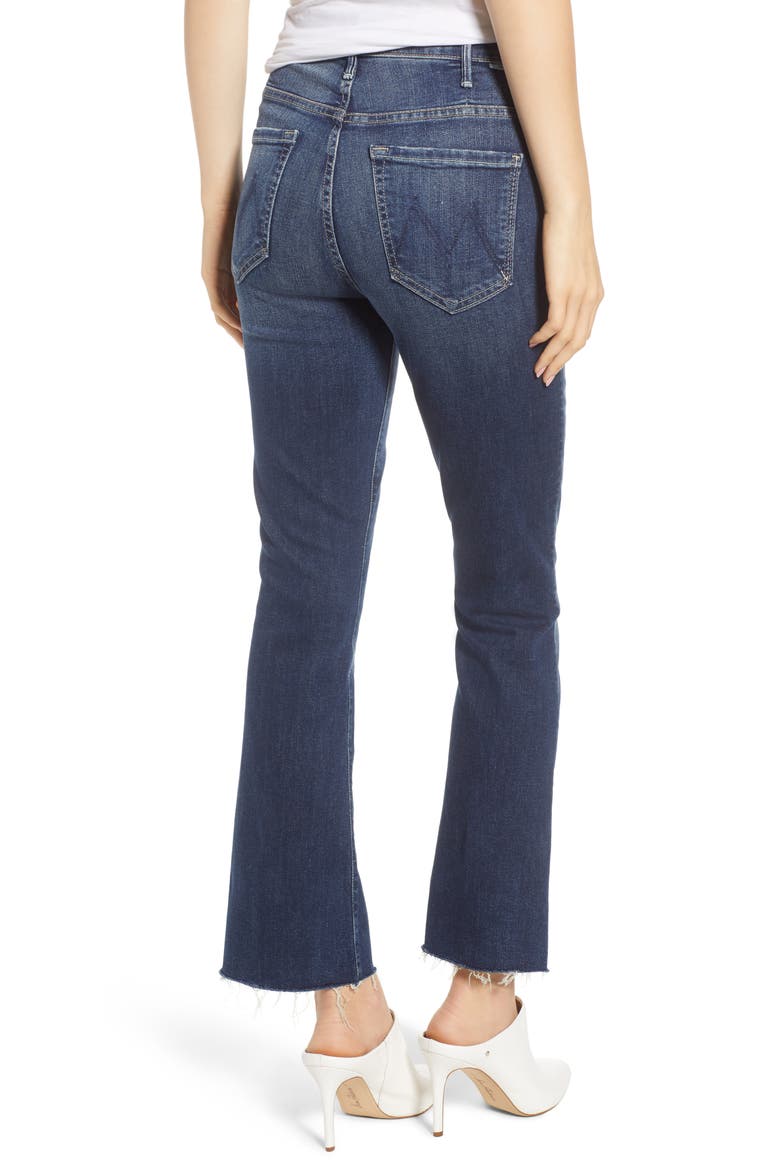 The Hustler Fray Ankle Bootcut Jeans, Alternate, color, ON THE EDGE