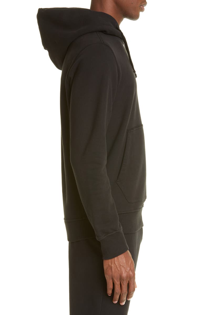 Stone Island Patch Hooded Sweatshirt, Alternate, color, 