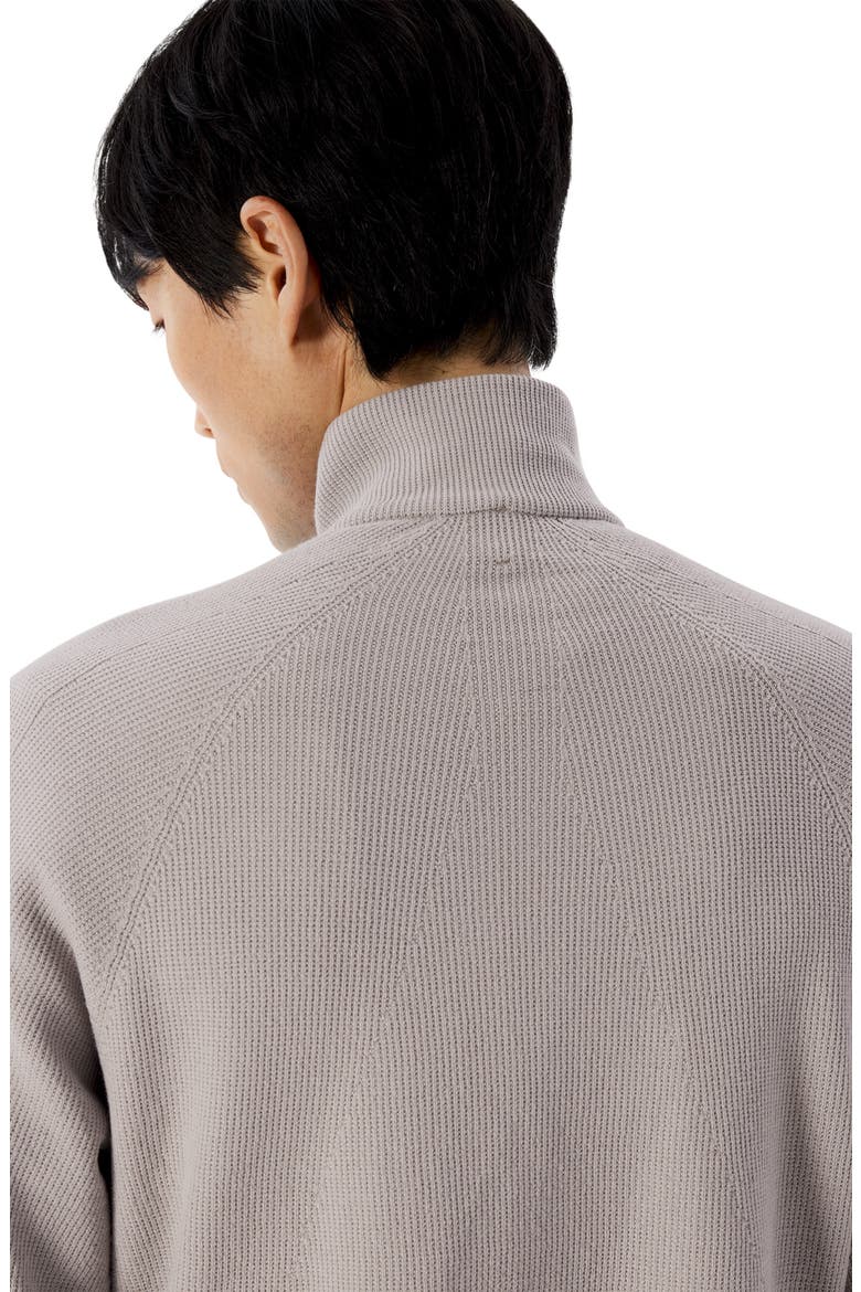 Conic Wool Half Zip Pullover, Alternate, color, SILKSTONE