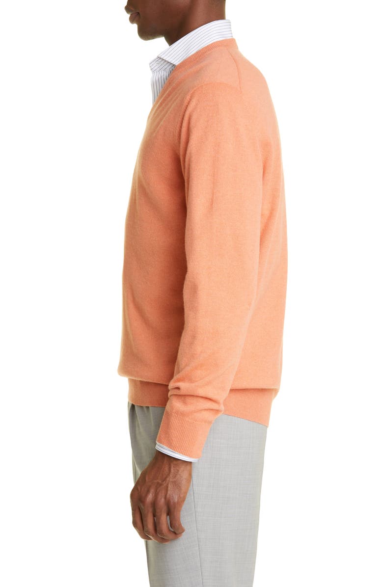 Brunello Cucinelli V-Neck Cashmere Sweater, Alternate, color,