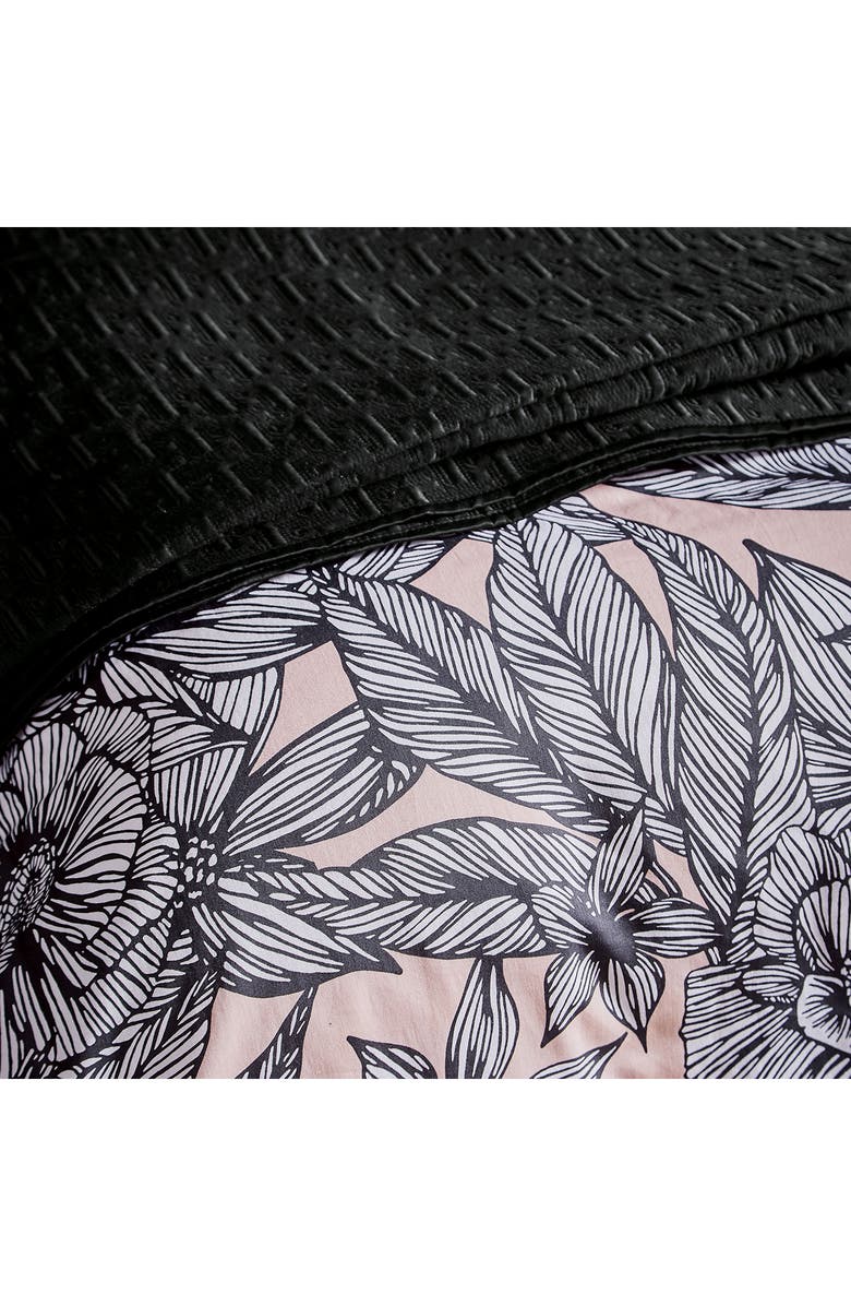 Ted Baker London Sketched Floral King Comforter Set, Alternate, color, 