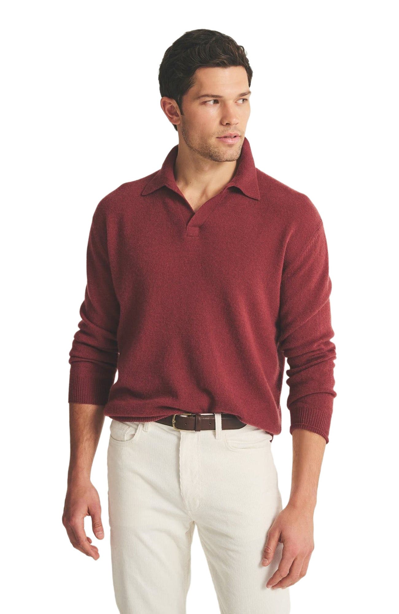 Lightweight Cashmere Relaxed Polo - image 5