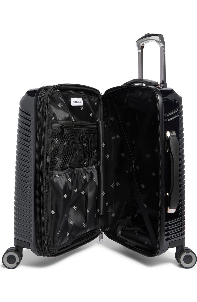 IT LUGGAGE Traversed 21-Inch Spinner Carry-On Luggage, Alternate, color, Black