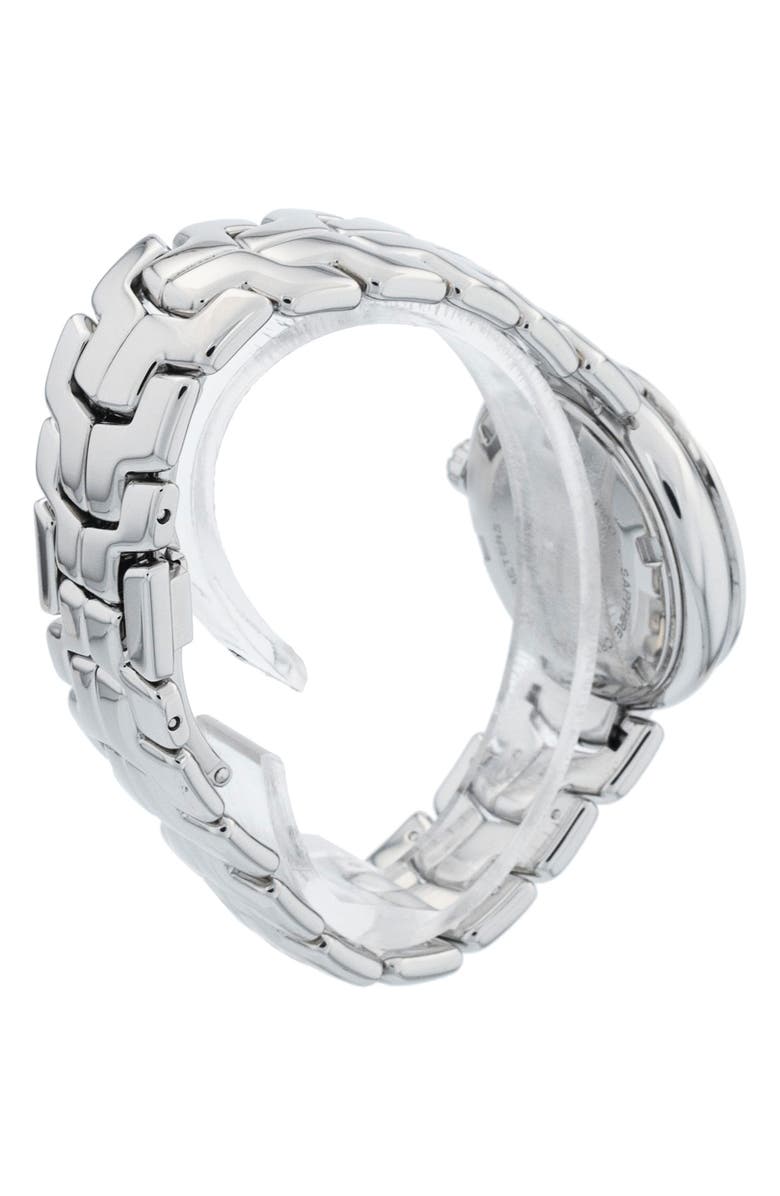 Watchfinder & Co. Tag Heuer Preowned 2001 Link Diamond Bracelet Watch, 29mm, Alternate, color, Silver