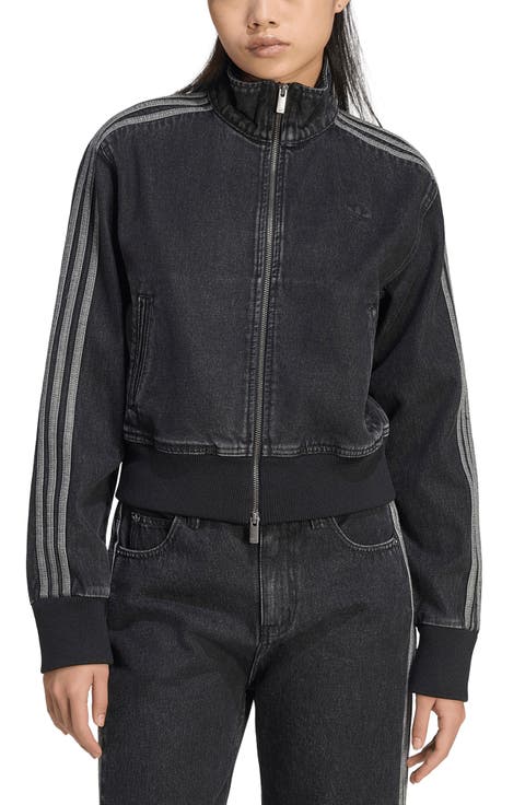 Denim Track Jacket