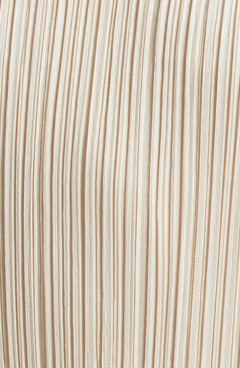 Issey Miyake Monthly Colors May Pleated Sleeveless Top, Alternate, color, Sand Beige