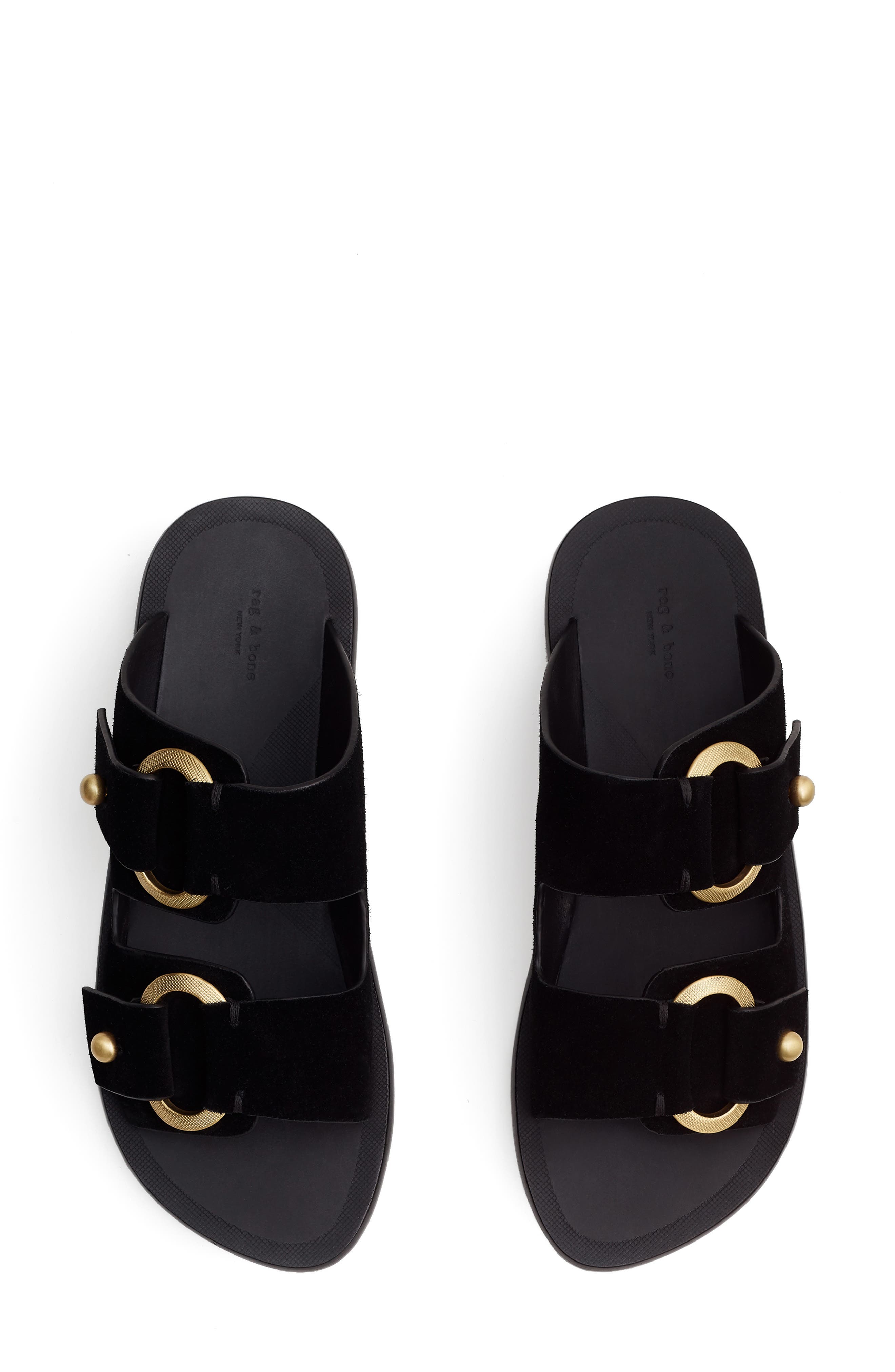 rag & bone Avost Strappy Slide Sandal, Alternate, color, 