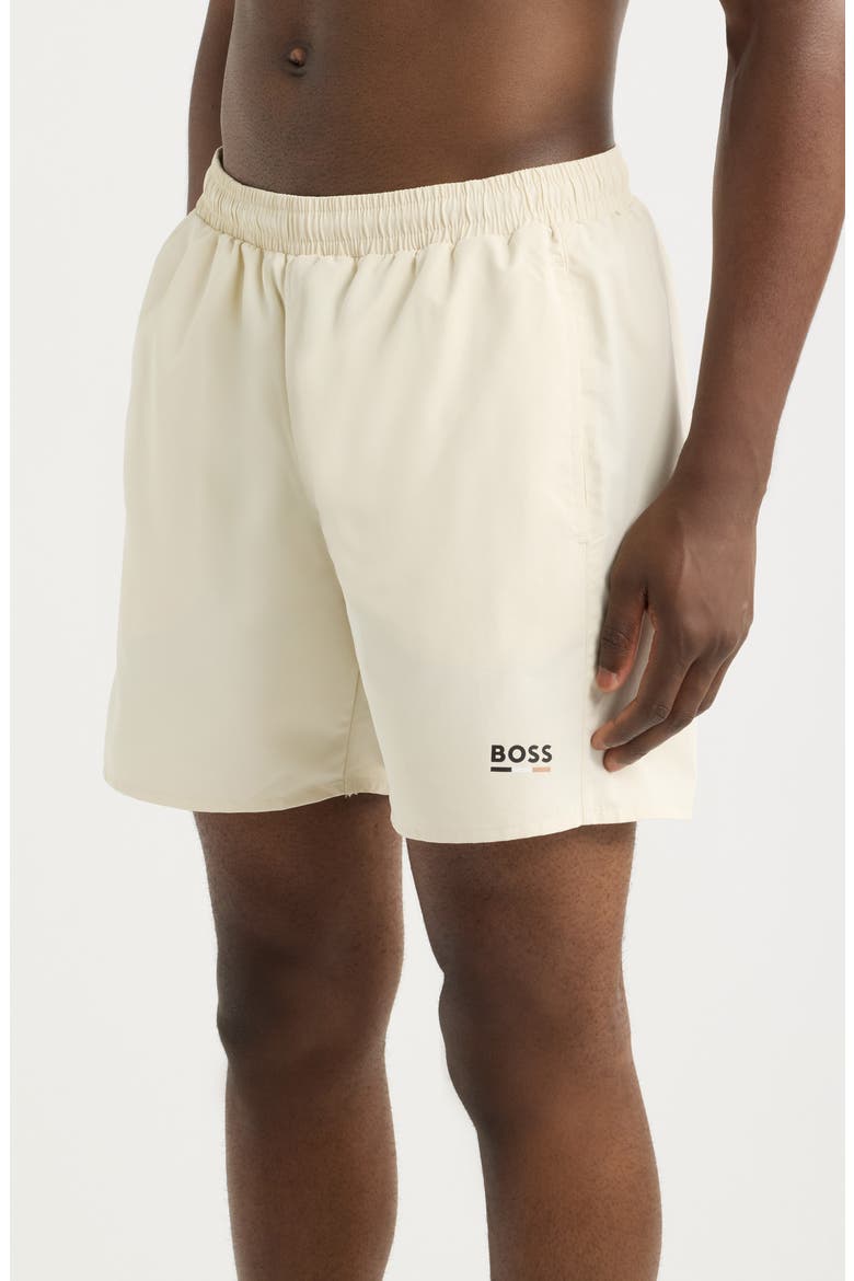 Swordfish Swim Trunks, Alternate, color, OPEN WHITE