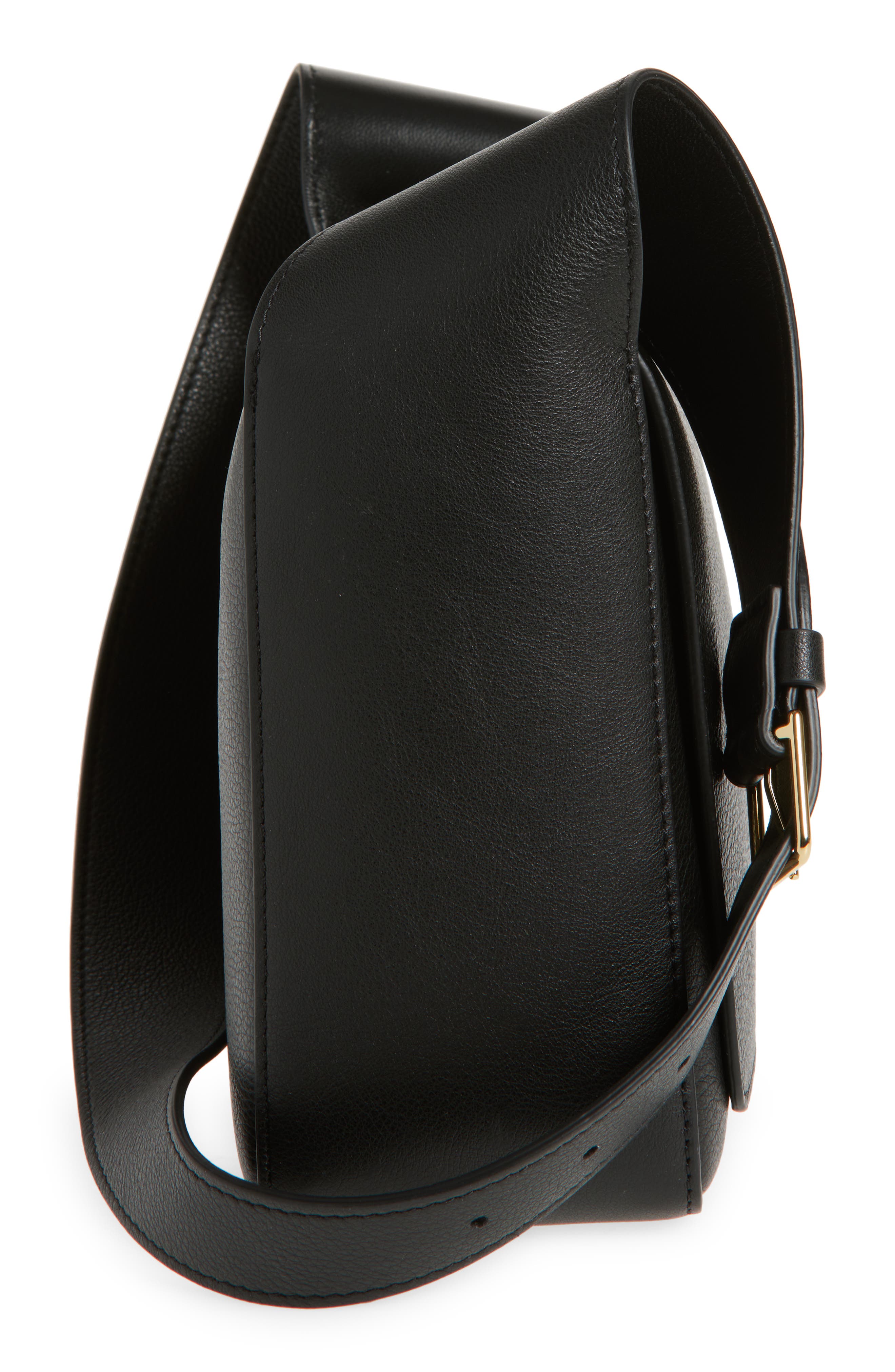 Mansur Gavriel Box Leather Shoulder Bag, Alternate, color, 