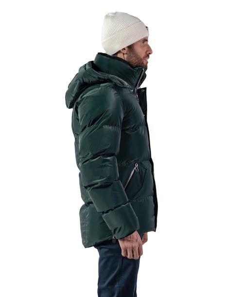 Woodpecker Bumnester 3/4 Length Quilted Coat In Multi