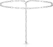 Ettika Paper Clip Waist Chain