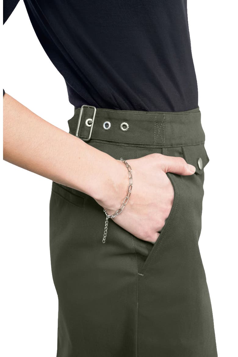 The Essential Utility Wrap Skirt, Alternate, color, SPRUCE