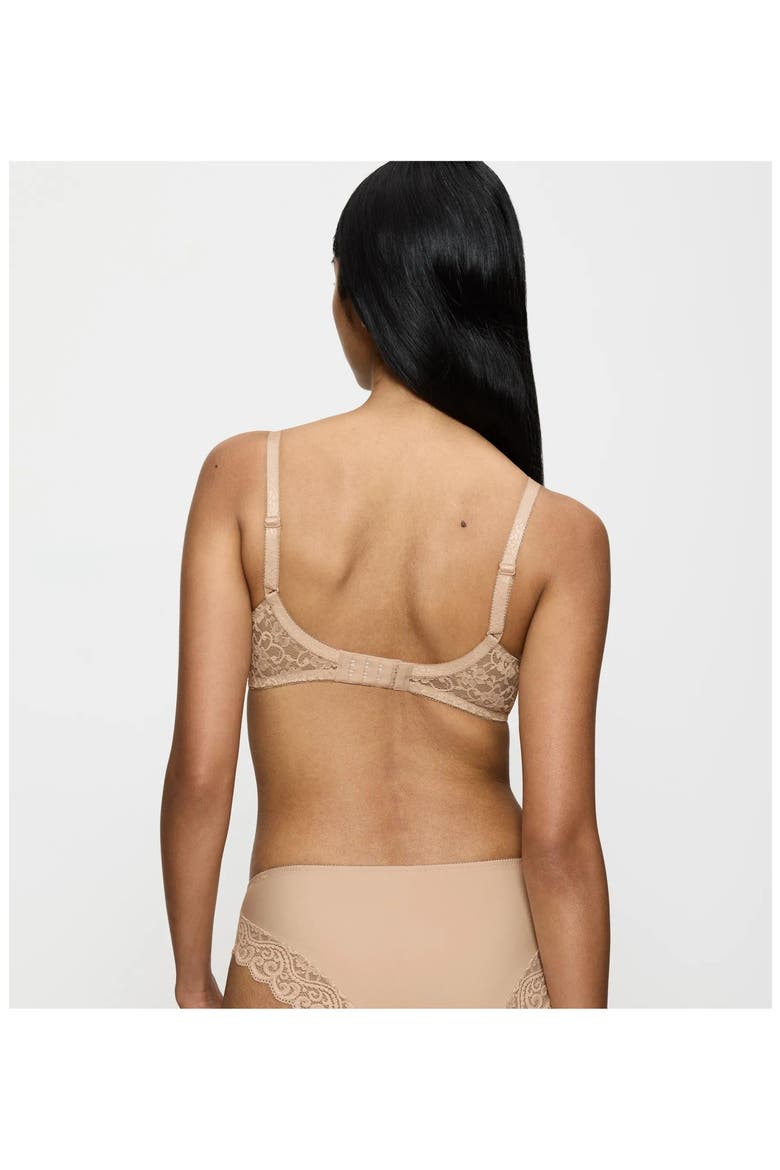 Amourette Wired Padded Bra, Alternate, color, SKIN