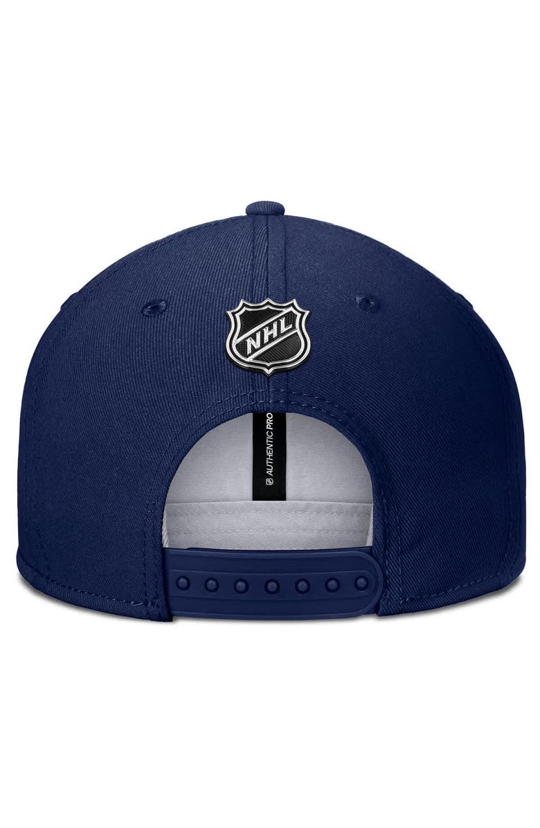 FANATICS Men's Fanatics Navy St. Louis Blues Authentic Pro Rink Snapback Hat, Alternate, color, Navy