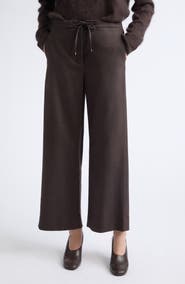 Max Mara Floria Stretch Virgin Wool Crop Pants