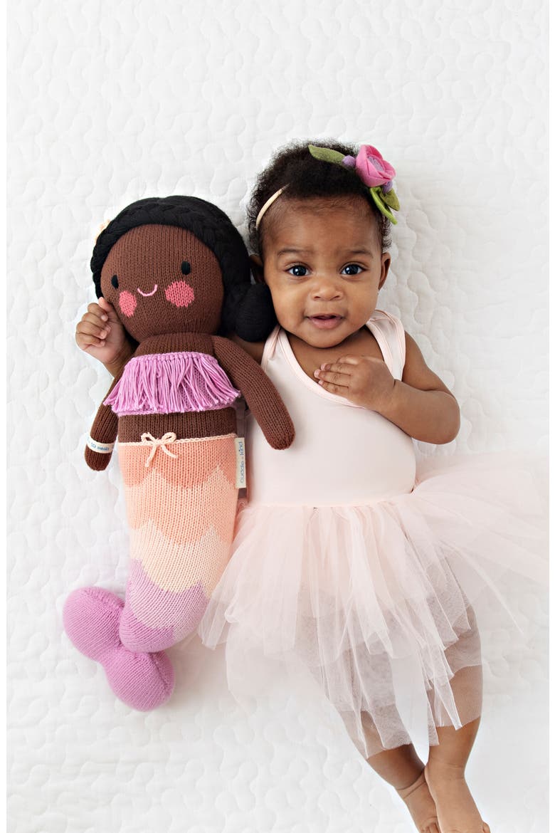 cuddle + kind Maya the Mermaid Stuffed Animal, Alternate, color, PURPLE