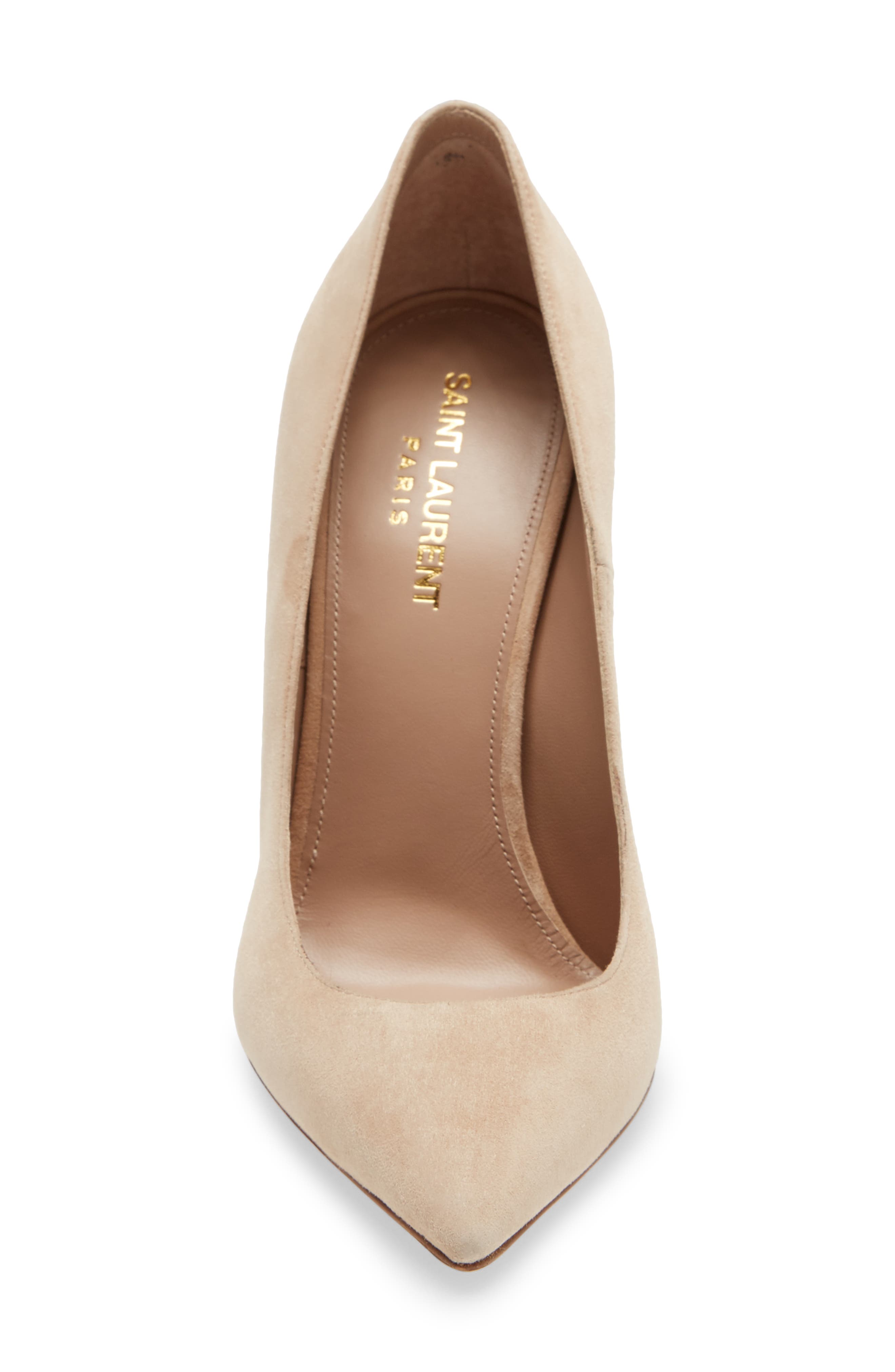 Saint Laurent Opyum YSL Pointed Toe Pump, Alternate, color, 