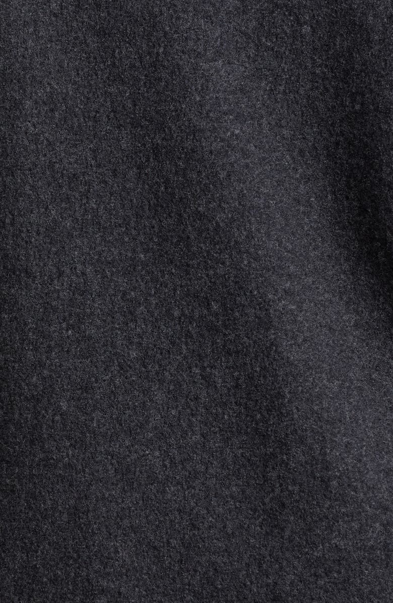 Eileen Fisher Longline Wool Motorcycle Jacket, Alternate, color, 