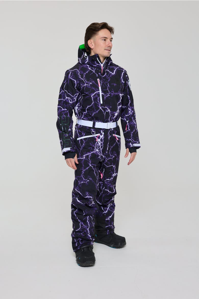 Thunderstruck Ski Suit - Men's, Alternate, color, Black