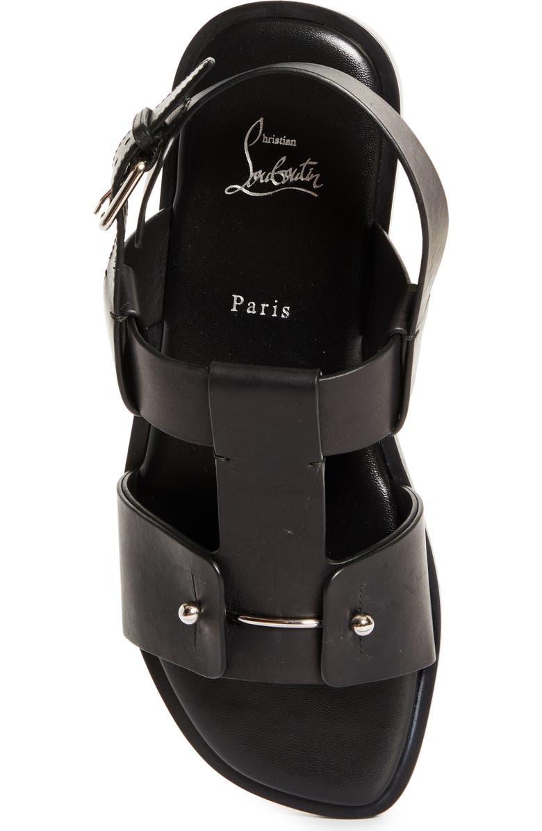 Christian Louboutin Chambeliss Sandal, Alternate, color, Black