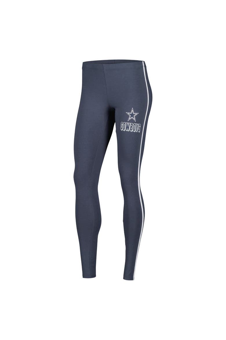 Women's Concepts Sport White/Charcoal Dallas Cowboys Sonata T-Shirt & Leggings Set, Alternate, color, White