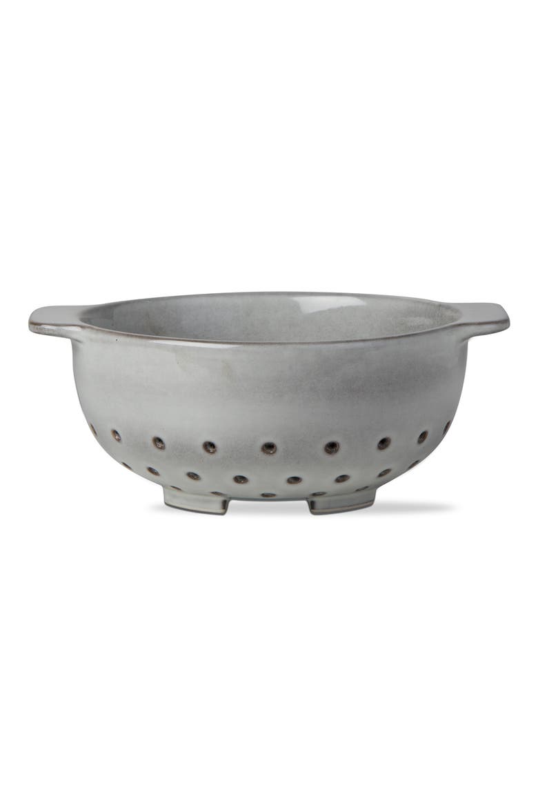 Stinson Stoneware Colander, Main, color, LIGHT GRAY