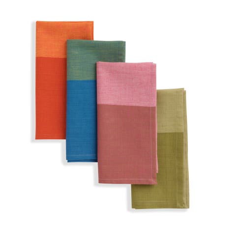 Yin Yang Handwoven Napkins - Set of 4