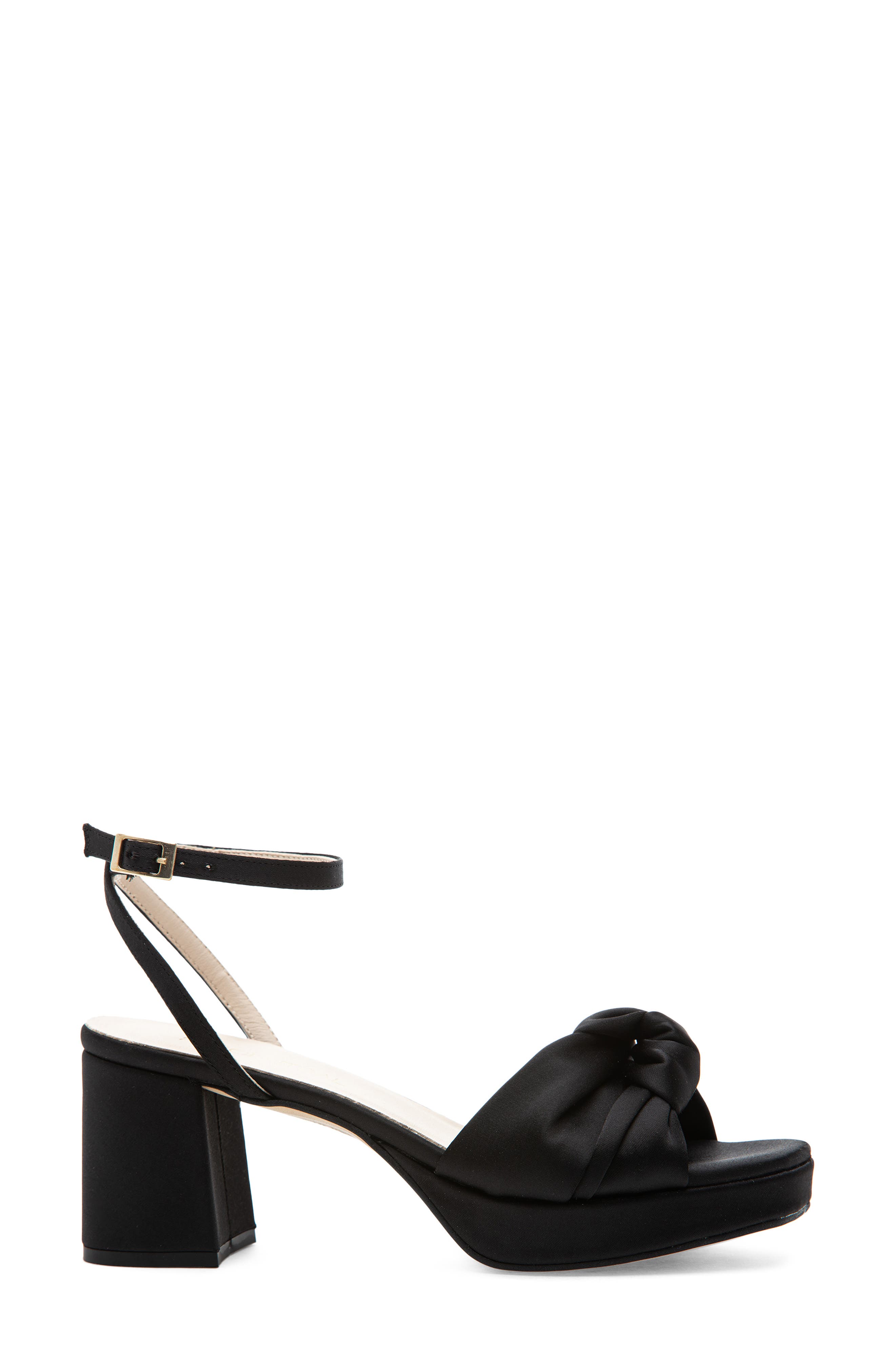275 Central Malik Ankle Strap Platform Sandal, Alternate, color, Black