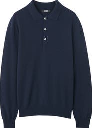 GOBI Mongolian Cashmere Essential Cashmere Polo Sweater