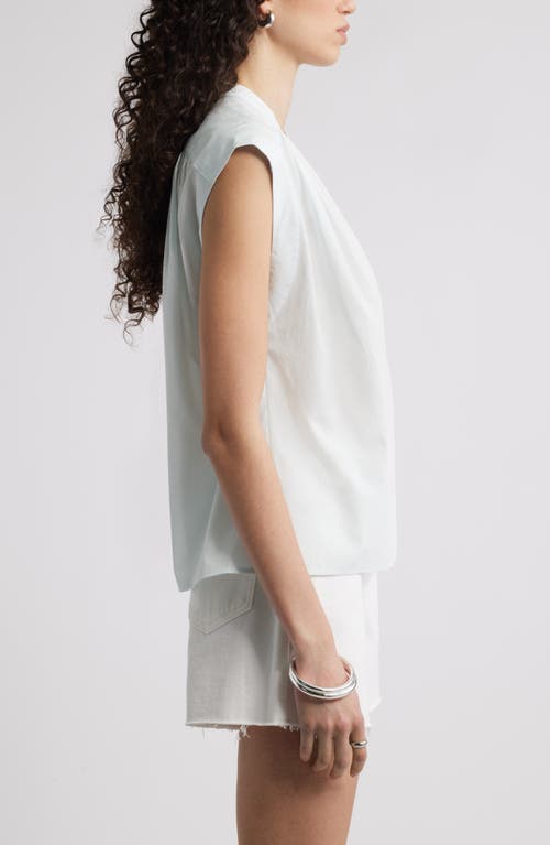 Nordstrom Shirred Cap Sleeve Top In White