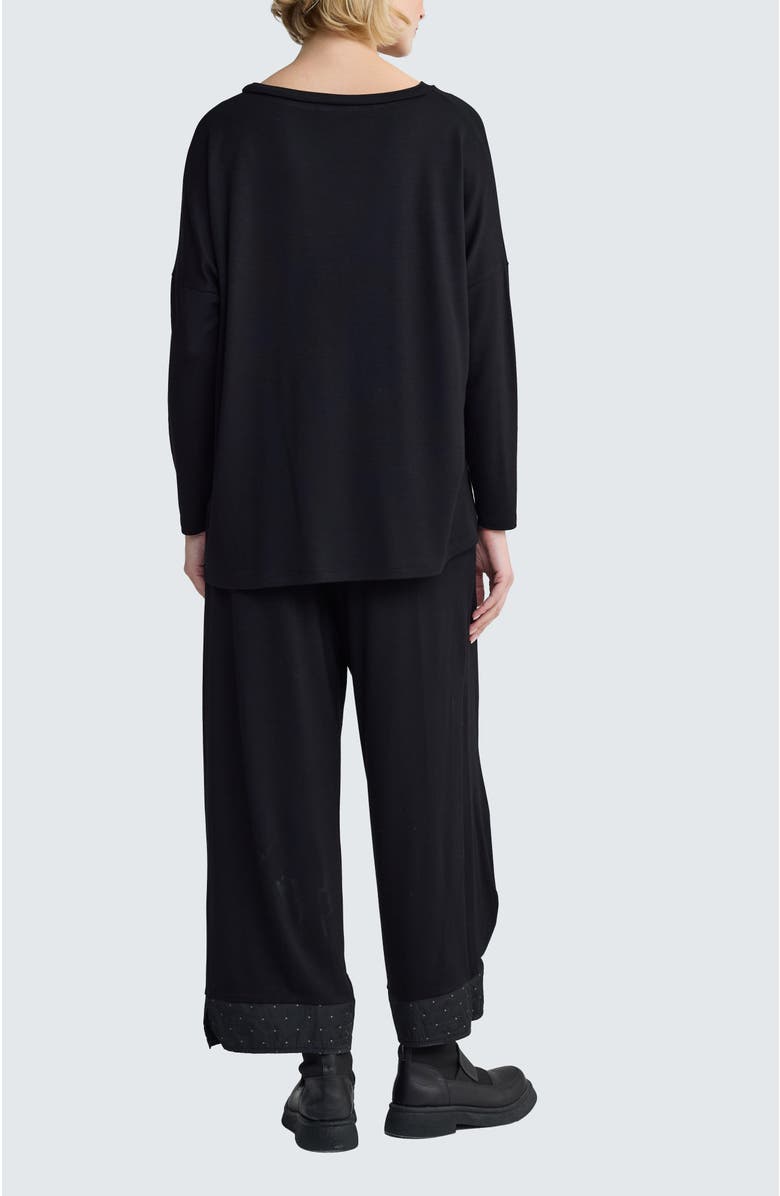 LUUKAA Freya Cropped Wide-Leg Pants, Alternate, color, Olive